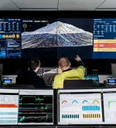 A central operations center can analyze data from the mine’s sensors to suggest efficiency improvements midshift.