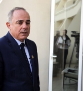 In this Jan. 14, 2019 file photo, Israel Energy Minister Yuval Steinitz, speaks during an interview with The Associated Press.