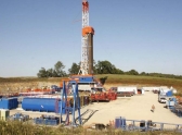 Range Resources-Appalachia LLC marcellus shale multi-well drilling site in Washington County.