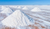 Salar de Uyuni lithium deposits in Bolivia.