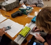 Students work on STEM subjects.