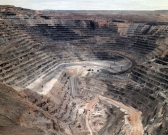 Barrick Goldstrike Mines’ Betze-Post open pit near Carlin, Nevada.