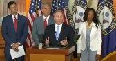 House Majority Whip Steve Scalise, who is backing an anti-carbon-tax resolution, during a press conference yesterday.