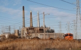 The River Rouge Power Plant, a coal-fired electricity plant operated by DTE Energy. (photo: Rebecca Cook, Reuters)