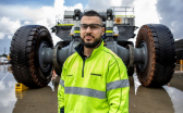 Kareem Oubid is a high-voltage electrician working with Liebherr-Australia in Western Australia.