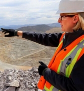 Robinson Mine General Manager Amanda Hilton talks about Ruth Pit