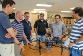 Researchers from the Statler College of Engineering and Mineral Resources are developing an autonomous robotic system.