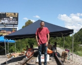 Willig said he and other miners will continue to block the tracks until they receive payment for their past work.