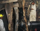 The illegal operators of rat-hole mining dig holes and make narrow tunnels to extract coal.