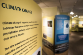 An Environmental Protection Agency exhibit at the Ronald Reagan Building. (photo: Melina Mara, The Washington Post)
