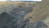 Reclamation work underway at New horizon Mine on the West End in 2018.
