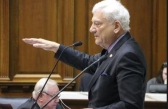 Rep. Ed Soliday, R-Valpariso, author of HB 1414, disscuss the retirement of electric generation facilities. (photo: Lacey Watt)