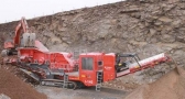 Terex Finlay I-140 impact crusher ideal for recycling, mining and quarrying applications.