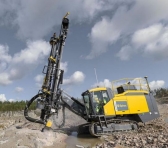 The new Epiroc SmartROC D60 down-the-hole (DTH) surface drill rig.