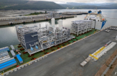 The final module shipped from its fabrication yard in Zhuhai, China, arrived at the LNG Canada project in Kitimat, B.C., Canada