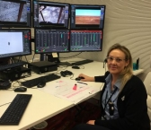 Roy Hill employee Annette Baker has transitioned to the role of drill controller.