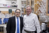 Sahag Voskian SM ’15, PhD ’19 (left) and Professor T. Alan Hatton.